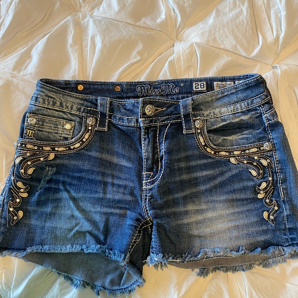 Miss Me denim shorts